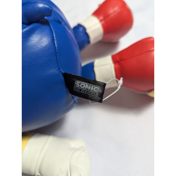 Sonic The Hedgehog Premium Pleather Plush By Kidrobot 16" NECA SEGA Blue Toy - Picture 8 of 11